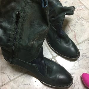39 leather boots